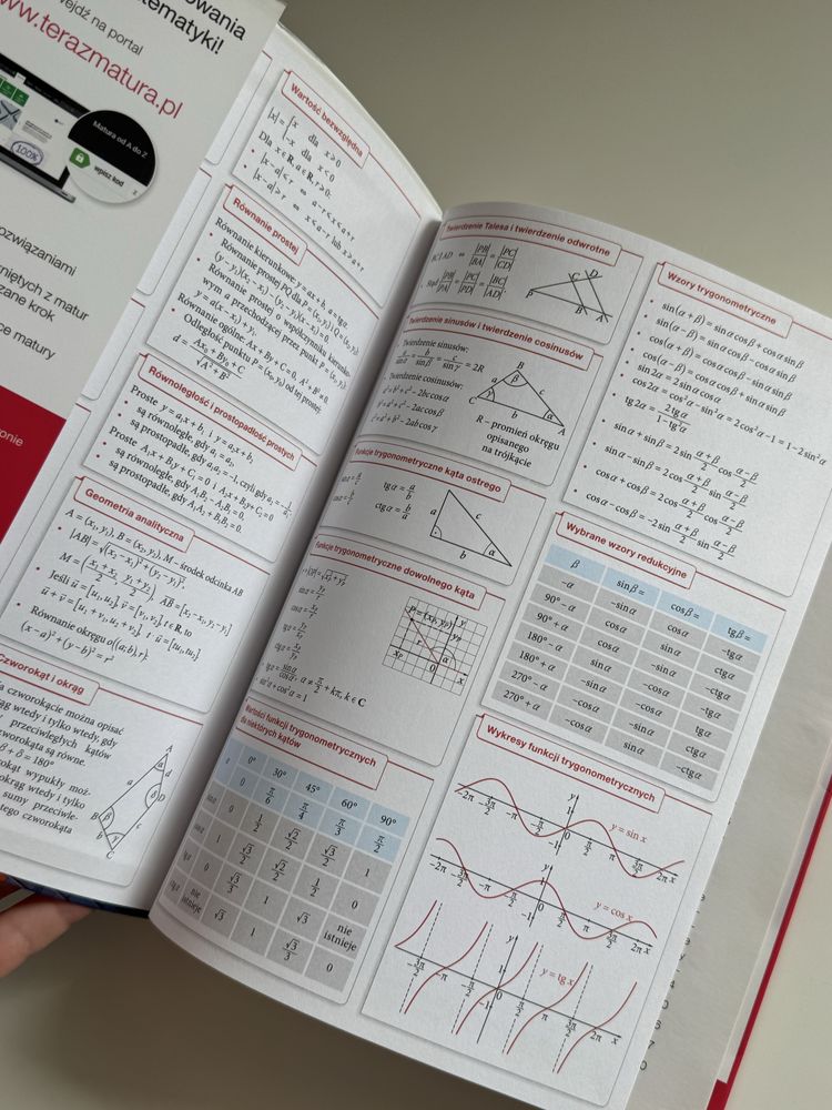 Teraz matura matematyka poziom rozszerzony vademecum Nowa Era