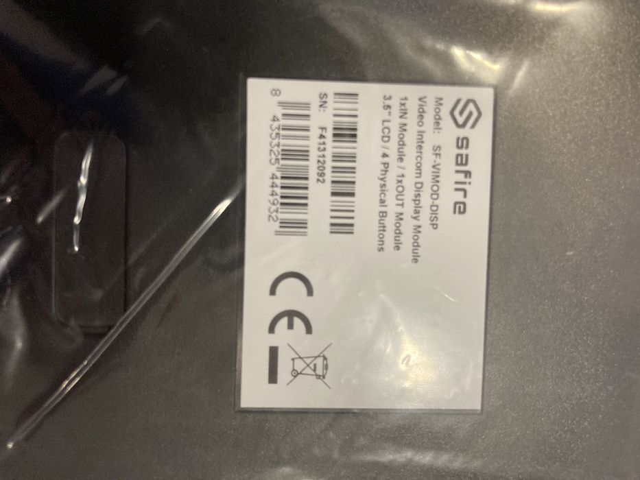 Safire SF-VIMOD-DISP LCD Display Extension Module, 3.5", Keypad – New64575407545601124