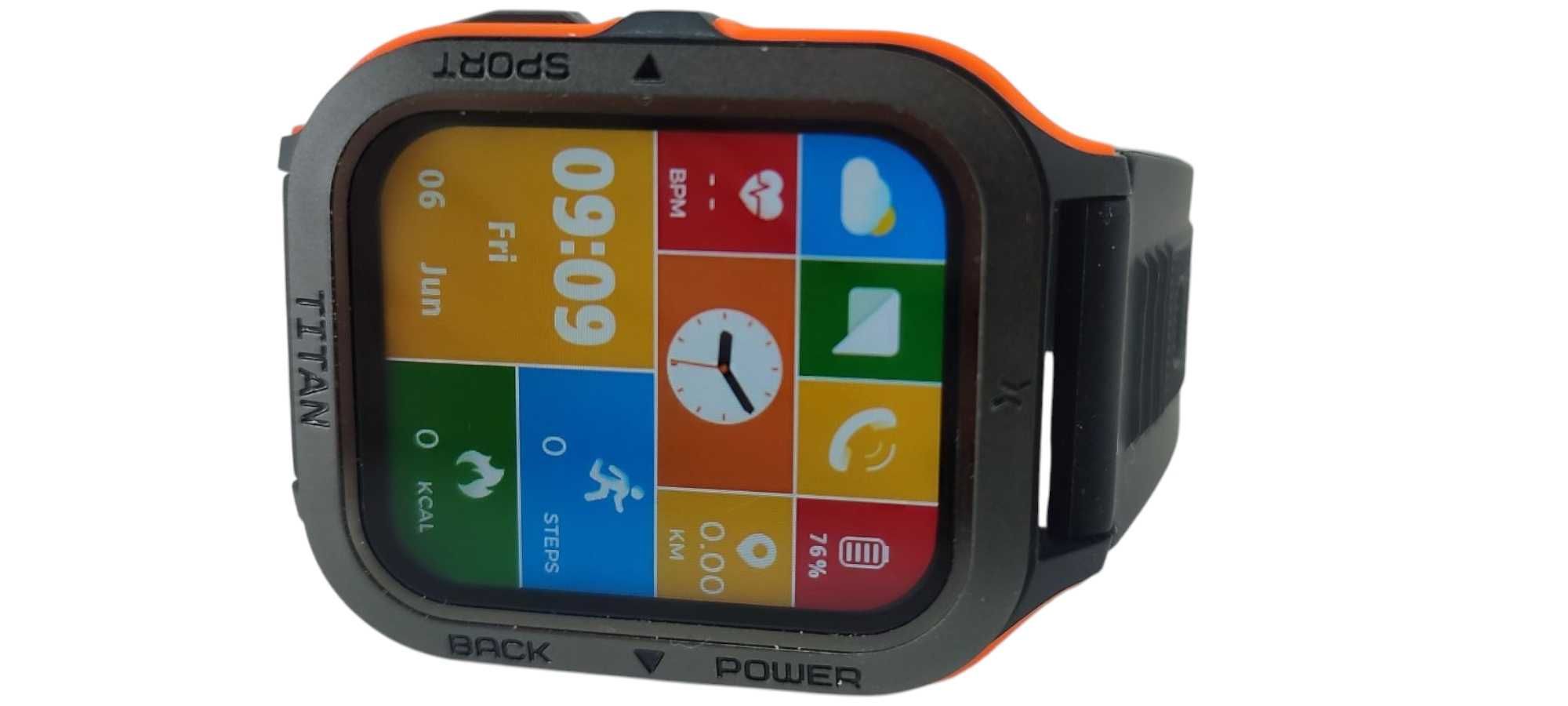 Smartwatch MAXCOM TITAN PRO komplet jak nowy!