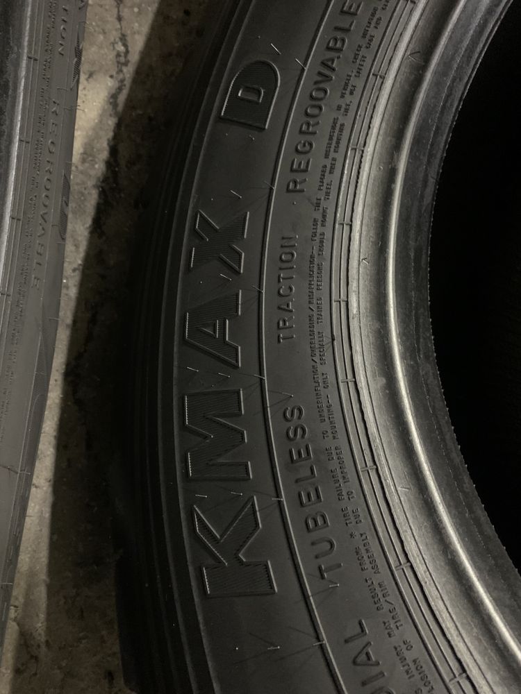 шина вантажна б/в  315/70R22,5 GoodYear K Max D (4 шт)