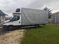 Kontener plandeka 10 palet 5m/230/220 burty aluminiowe