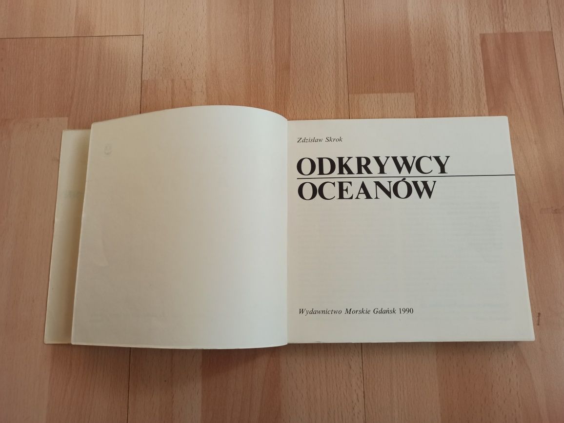 Odkrywcy Oceanów Zdzisław Skrok Biblioteka Morza  Wydawnictwo M Gdańsk