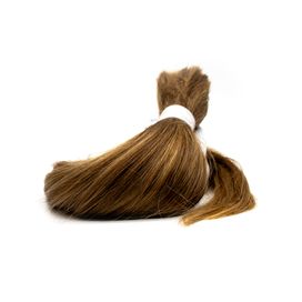 Włosy dziewicze jasny / złocisty jasny brąz 52 cm 159 g