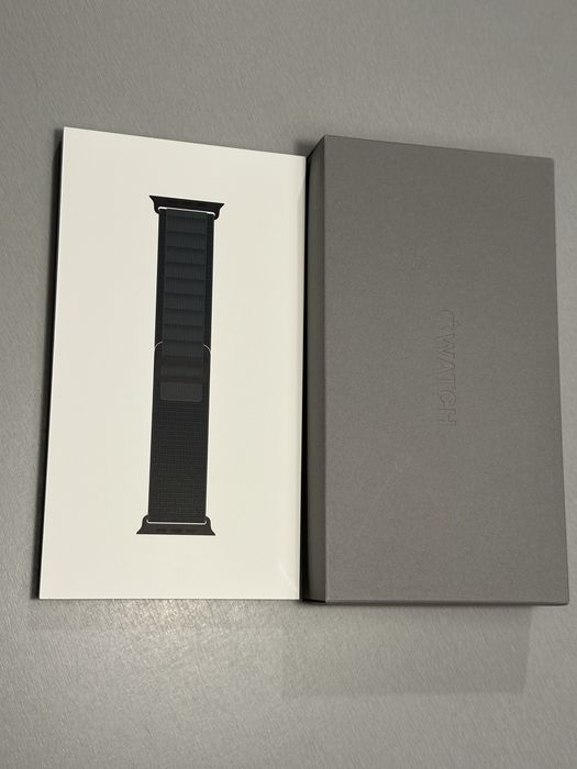 Apple Alpine Loop Dark Green rozm.S. Nowy oryginalny pasek do AWUltra