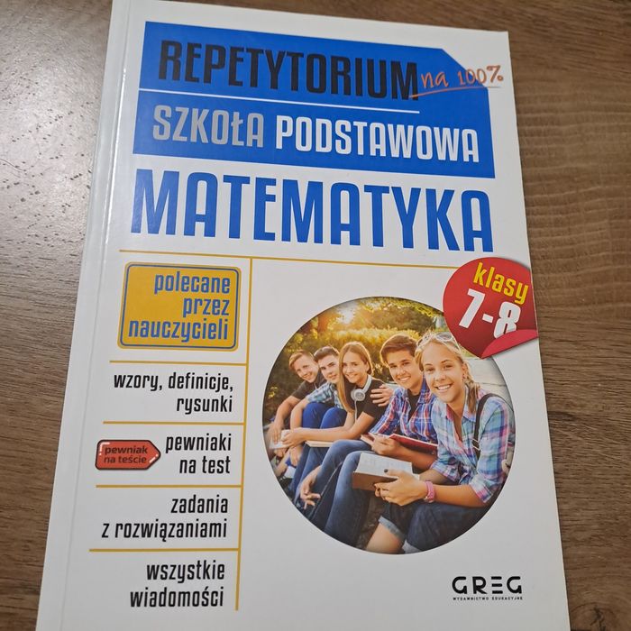 Repetytorium matematyka klasa 7-8