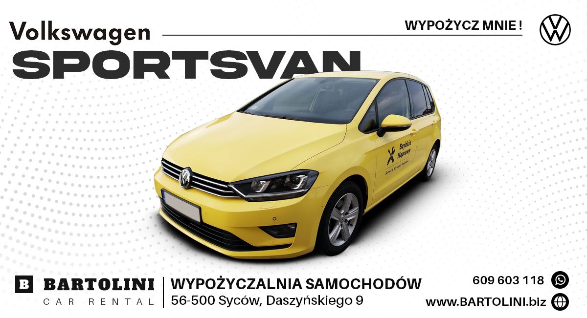 B-Rent Syców Wypożyczalnia Samochodów & Szybkie Naprawy GOLF 7 Sportsv