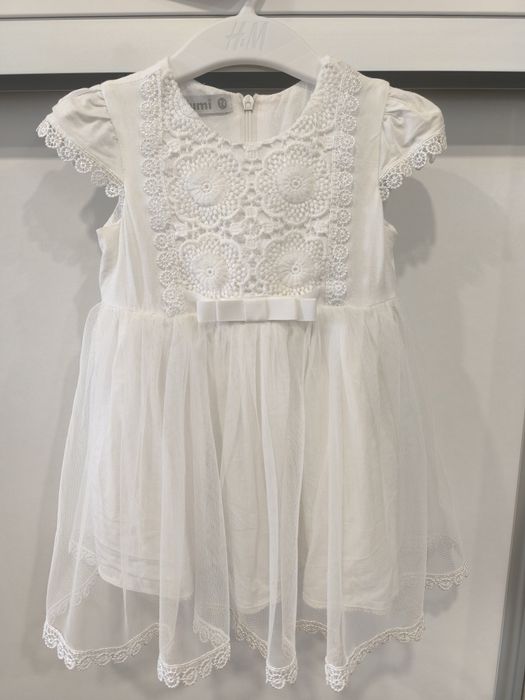 Zestaw na chrzest dla dziewczynki 74