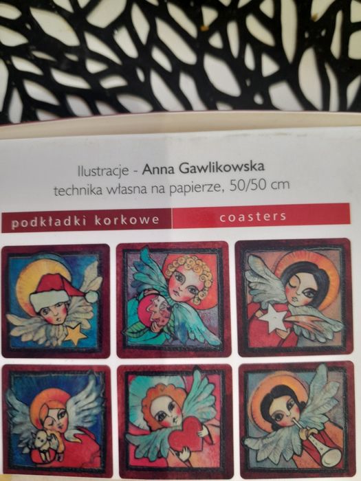 podkładki korkowe 6szt galeria Wrocław