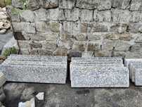 Parapety Granitowe z Demontażu 43szt