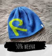 Gruba zimowa męska czapka Reima 56-58cm / 50% wełna, wool, termo,