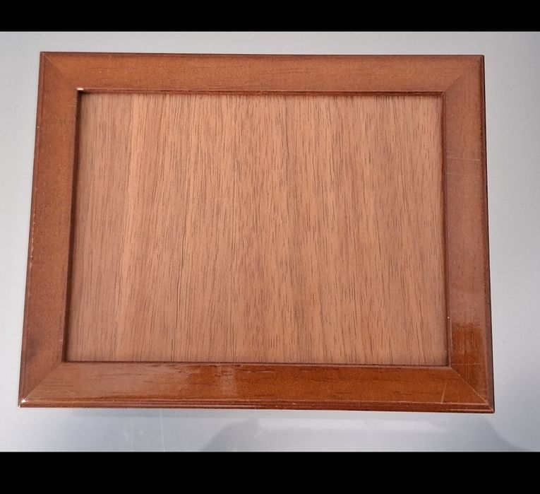 Guarda joias em madeira e prata