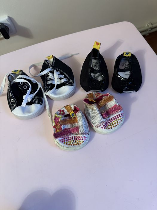 Лот Взуття для іграшки build a bear іграшкові кеди туфлі