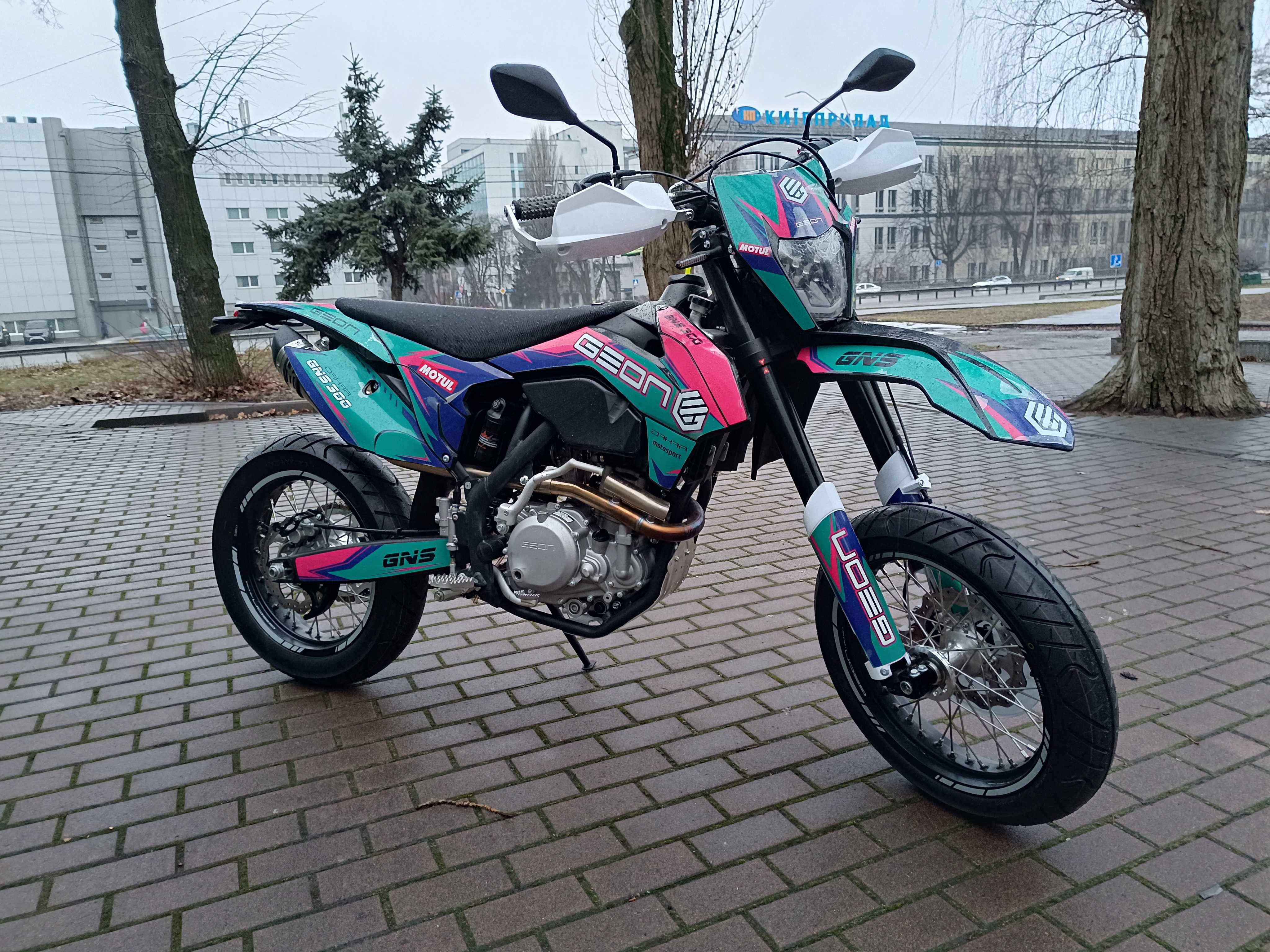 Мотоцикл GEON DAKAR GNS 300, Carb DOHC Motard (17/17) Гарантія/Кредит