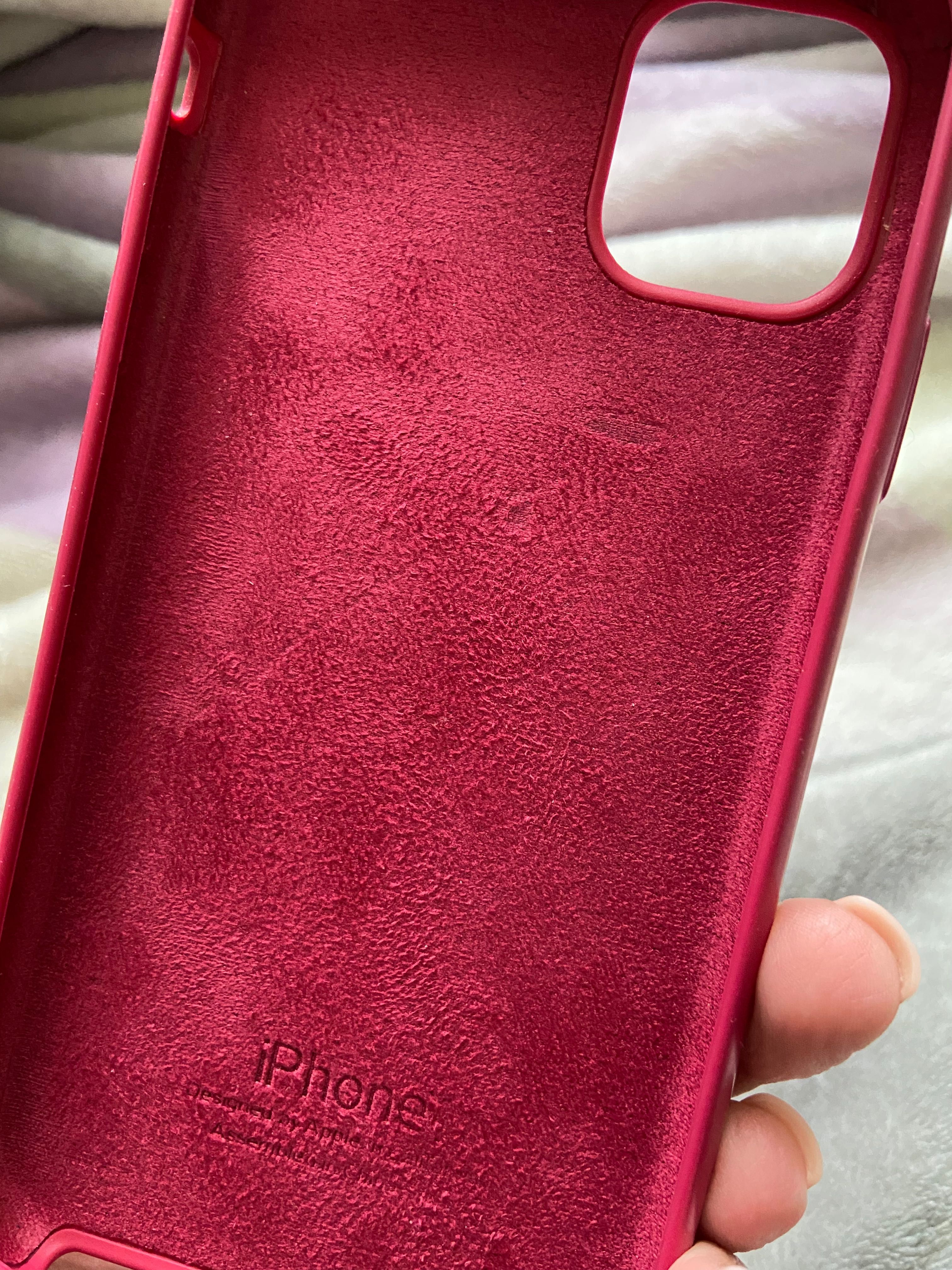 Чехол на iPhone 11 silicone case , цвет  марсала