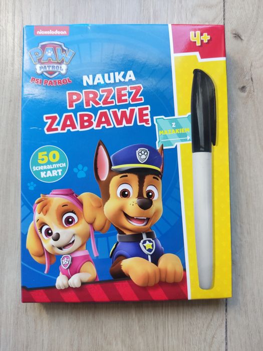 PSI PATROL karty zmazywalne + pieczątki