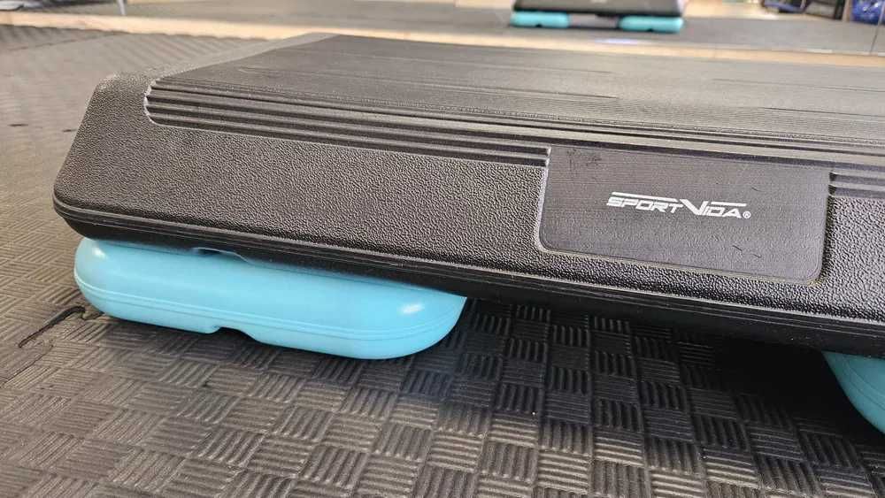 Step do ćwiczeń regulowany 3 poziomy sport vida 6szt.