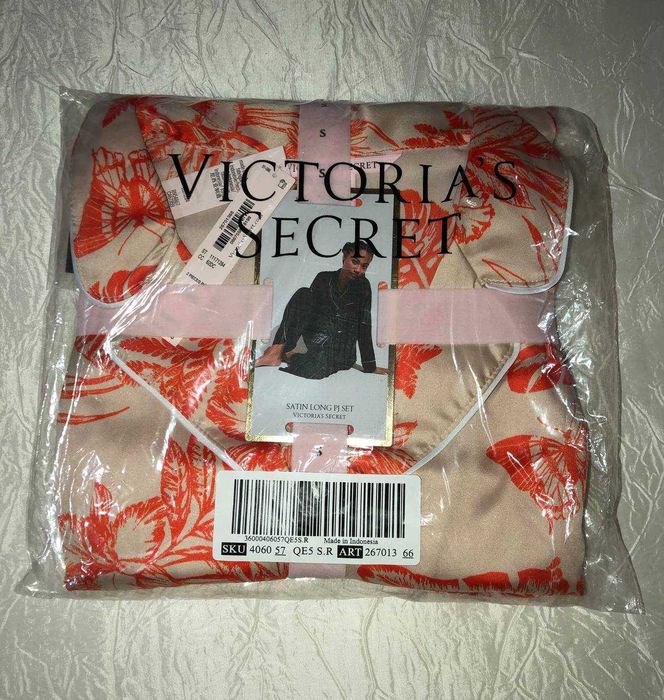 Сатинова піжама Victoria’s Secret, Оригінал. Нова.