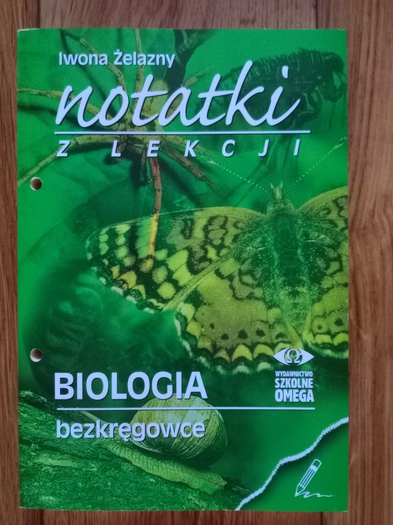 Sprzedam "Notatki z lekcji" Biologia, zestaw dydaktyczny do szkoły!