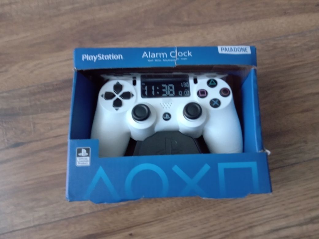 Zegar budzik w kształcie PADA PLAYSTATION dla graczy DualShock