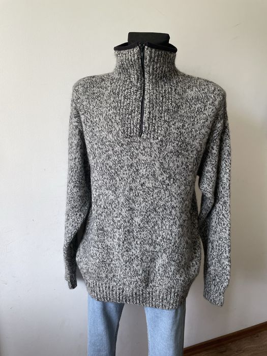 Norweski zimowy sweter męski wełniany, 100% wełna, Klaer&Fritid