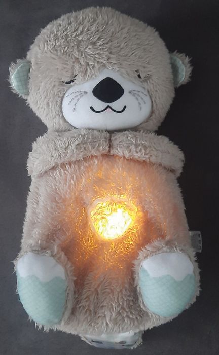 Fisher-Price, Wydra - oddychający uspokajacz, maskotka miś szumiś