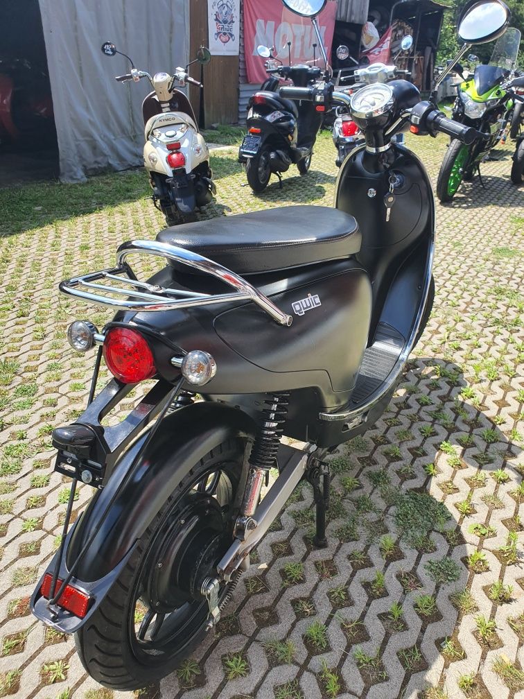 Skuter elektryczny QWIC E w bardzo dobrym stanie TRANSPORT RATY