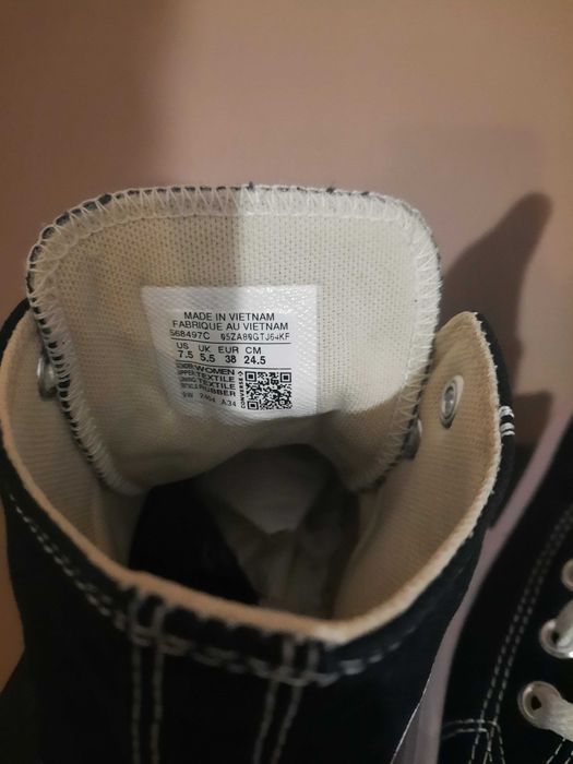 Buty converse raz ubrane