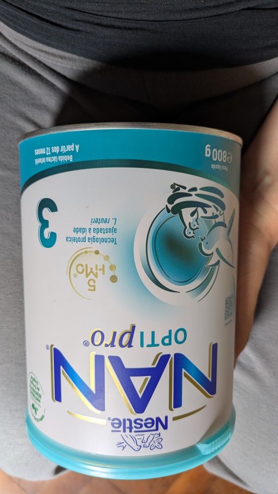 Nestlé NAN Optipro 3 – 800g | Lata nova e selada (12m+)
