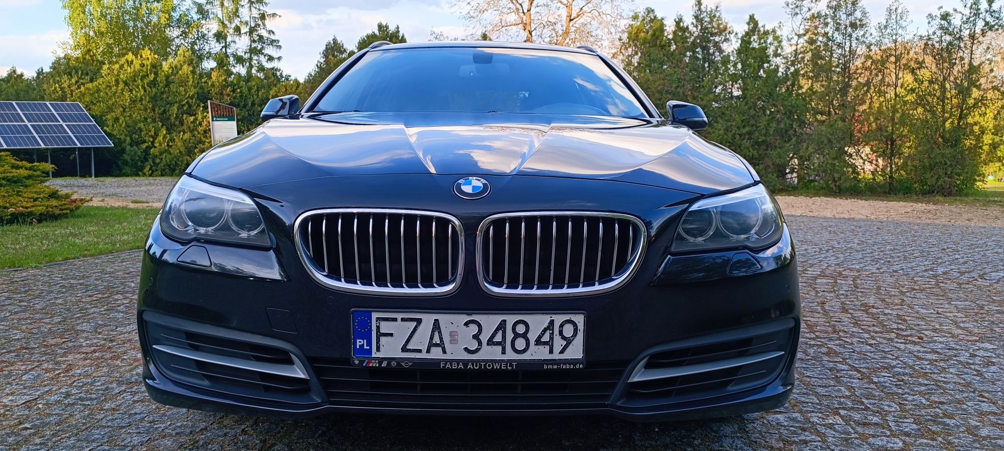 BMW Seria 5 520d 184PS* Czarna* Zarejstrowana w PL* 1 Właściciel