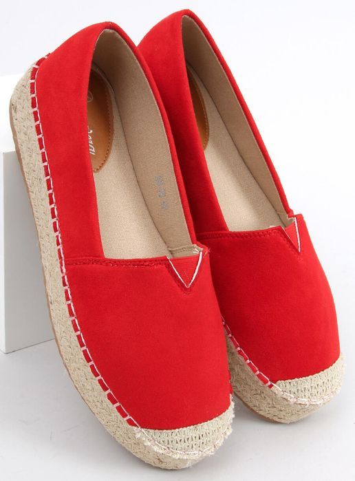 Espadryle Damskie Pilar Red