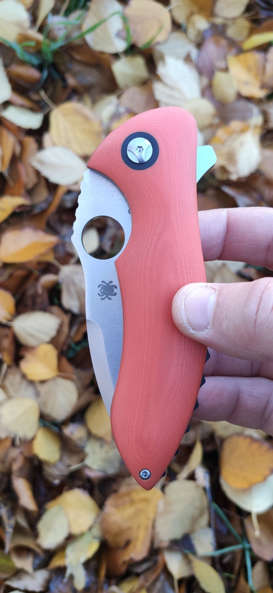 SPYDERCO RUBICON C187, ломик на подшипниках,флипер с G10,military