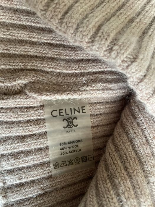 Шапка Celine, бежева