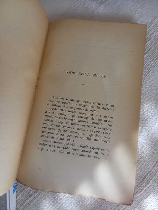 Relatórios de Propostas de Fazenda em 1911