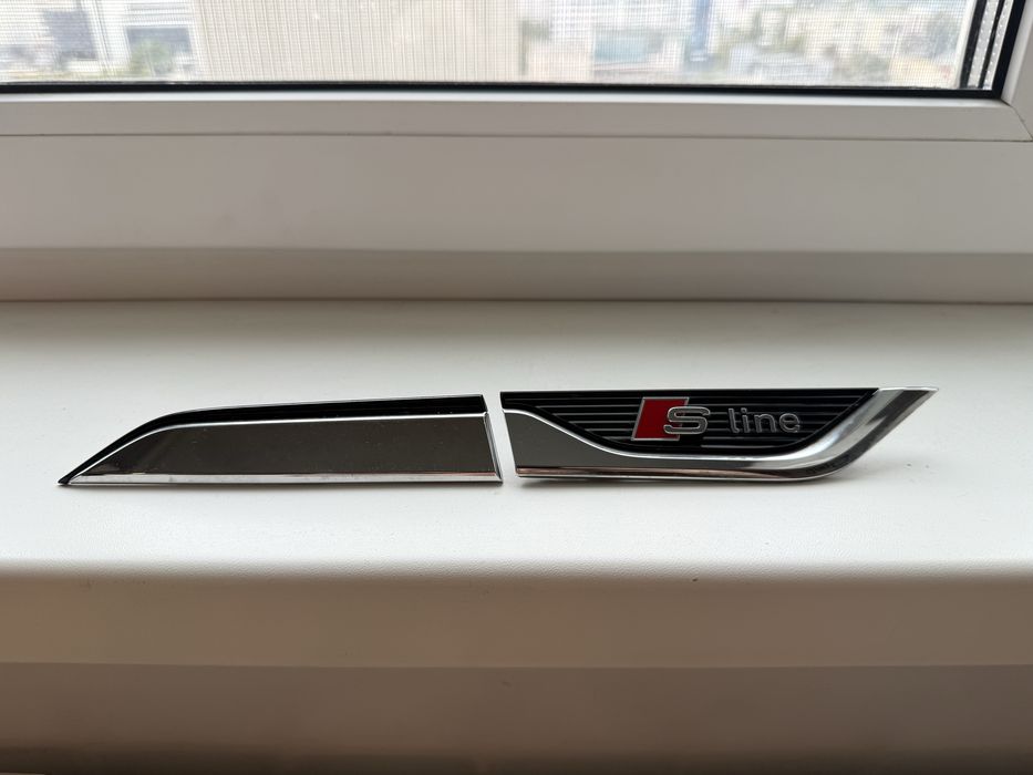 Хромовані вставки решітки Audi A5 B9 8W6 853 604 / 602 B оригінал