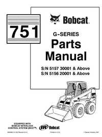 katalog części Bobcat 751