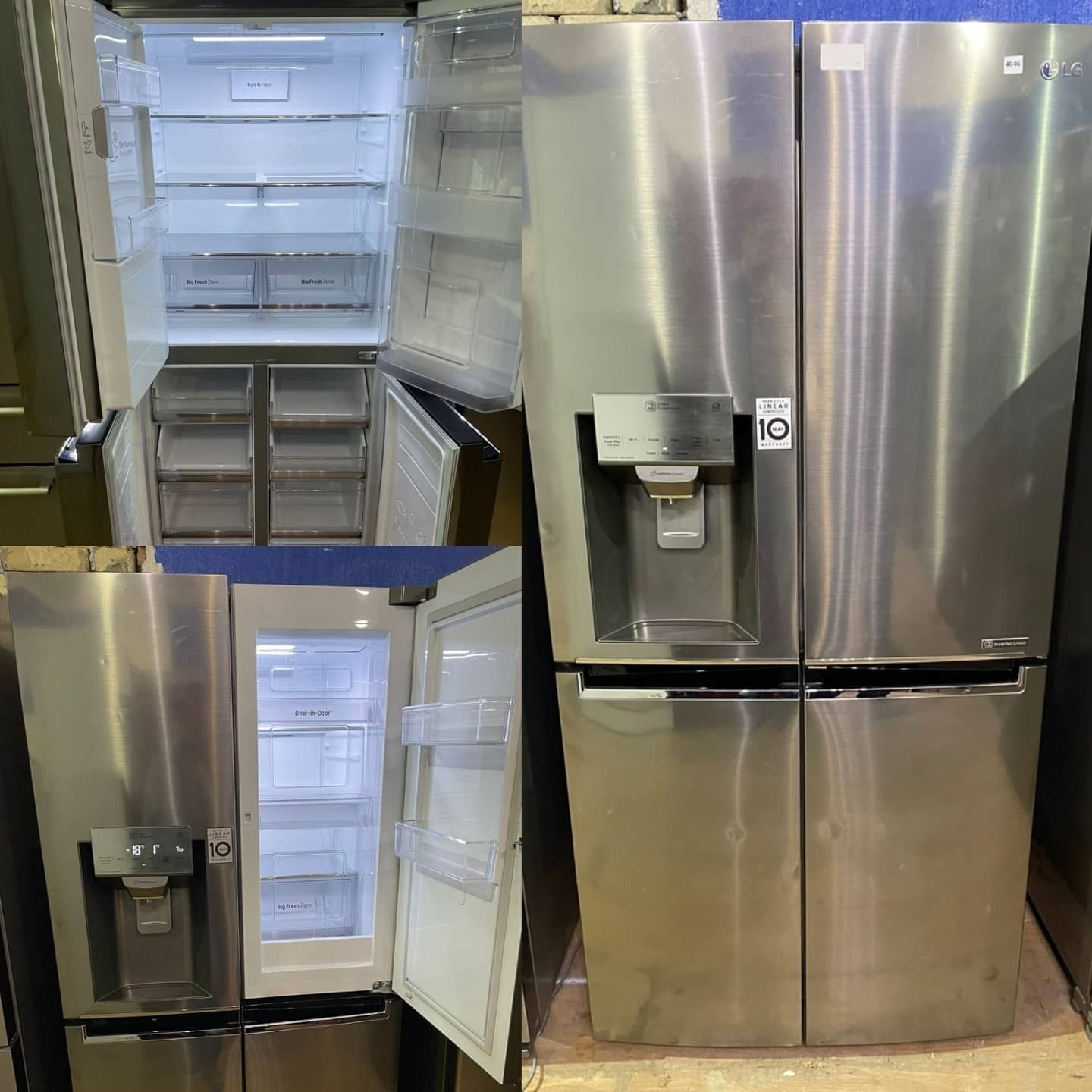 Холодильник Beko si8055 silver практично новий/новий