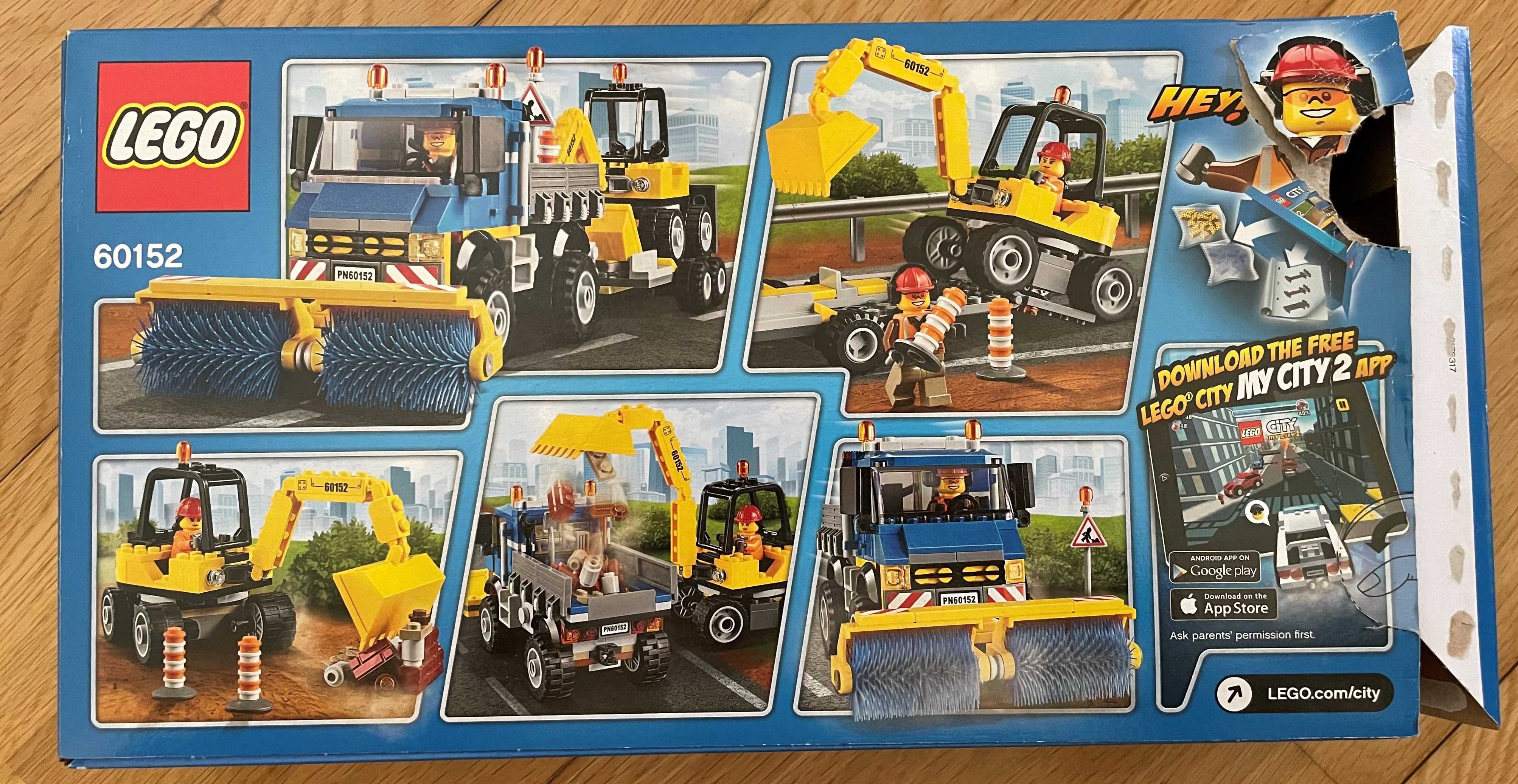 Lego City 60152 com caixa.