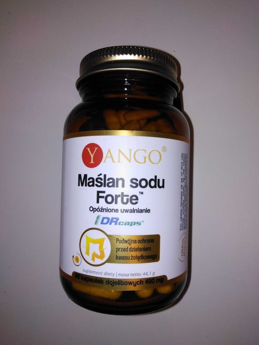 Yango maślan sodu 90 kaps. NOWY
