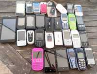 Lote de telemóveis antigos para colecção ou peças