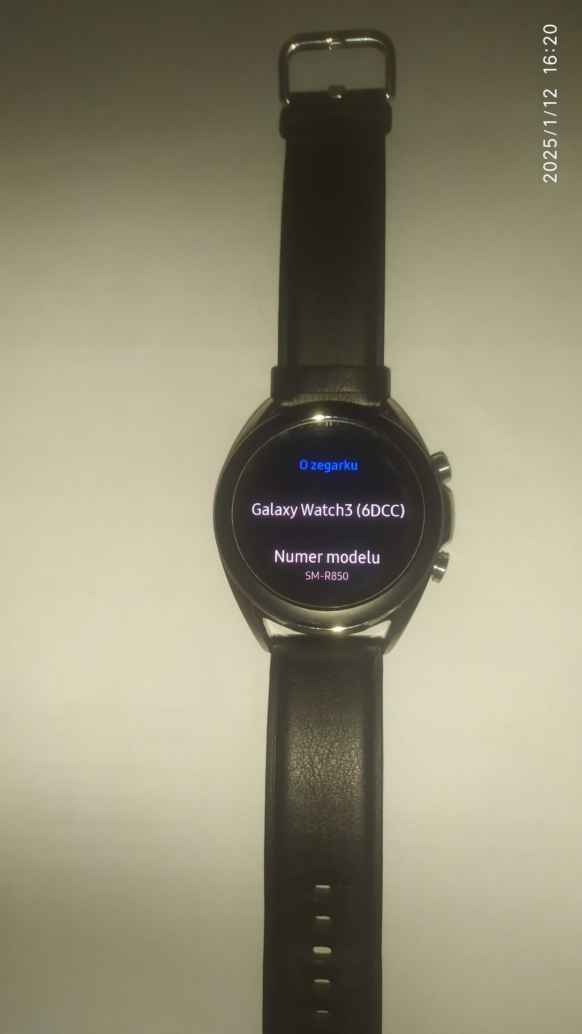 Zegarek SmartWatch Samsung Galaxy Watch 3 SM-R850 GPS 41 czarno srebrn