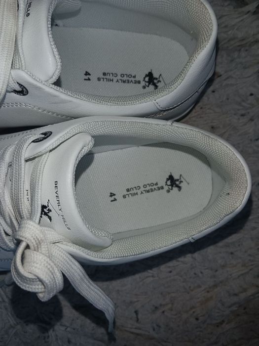 Чоловічі білі кросівки Beverly Hills Polo Club 41 розмір