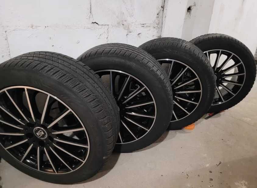 Całoroczne OZ, 5x114.3,225/50/18 Honda Toyota Merc Kia Hyundai Renault