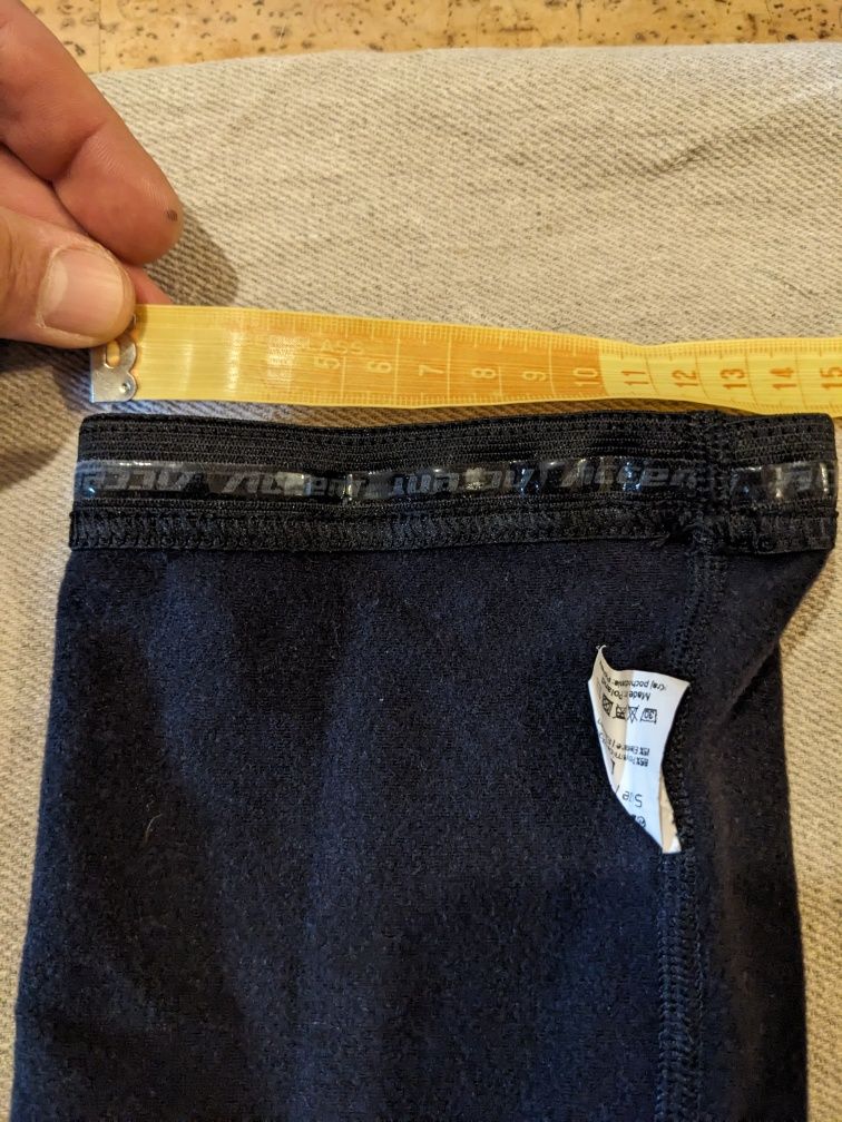 Rękawki rowerowe biegowe sportowe Accent, rozmiar L, czarne, Made in P