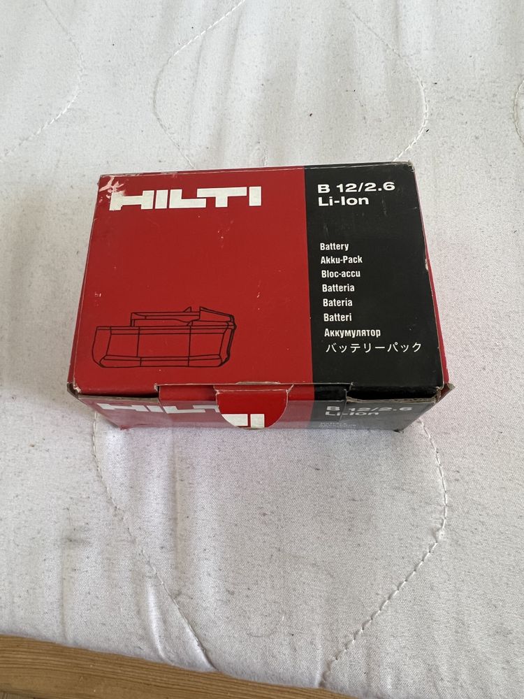 Hilti b12 bateria