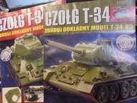 czołg T-34 z działem, eaglemoss 15 NUMEROW 1:16 wydanie gazetkowe