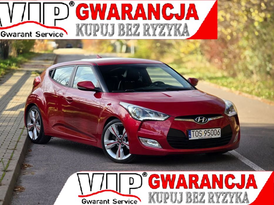 Hyundai Veloster 2013r._1,6B_140KM_Automat_Skóry_Kamera_Cof._Nawi_Gwarancja_12m