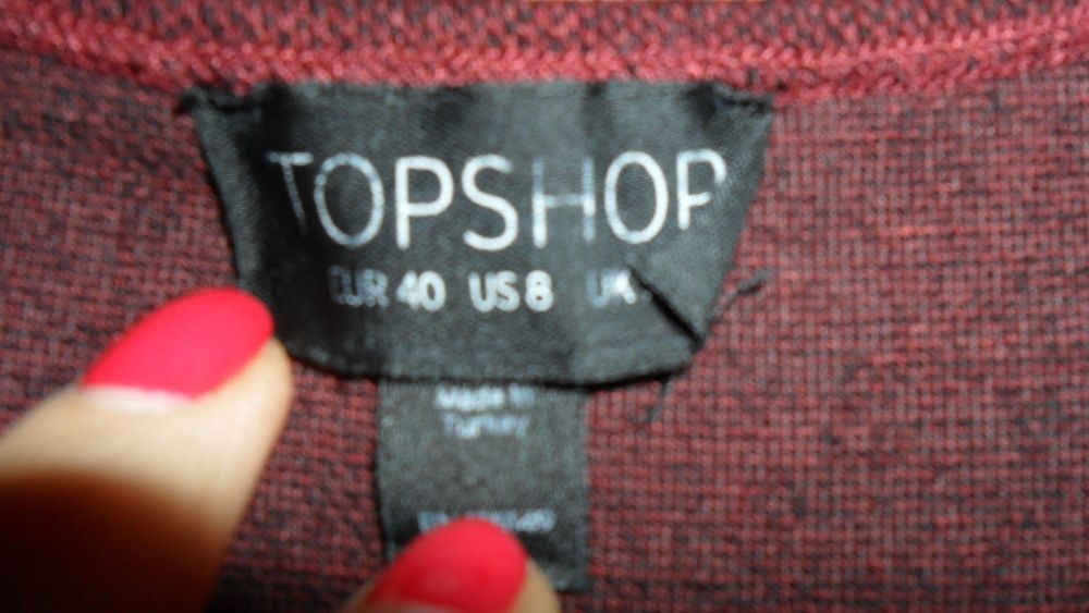 sukienka bordowa rozm 40