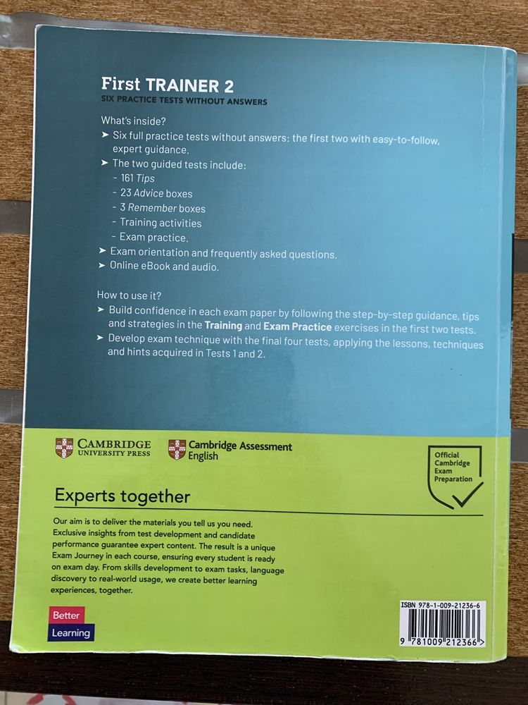 Livros Inglês preparação para exame Cambridge B2