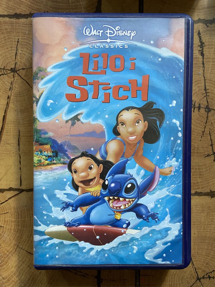 Kaseta VHS Disney „Lilo i Stitch”