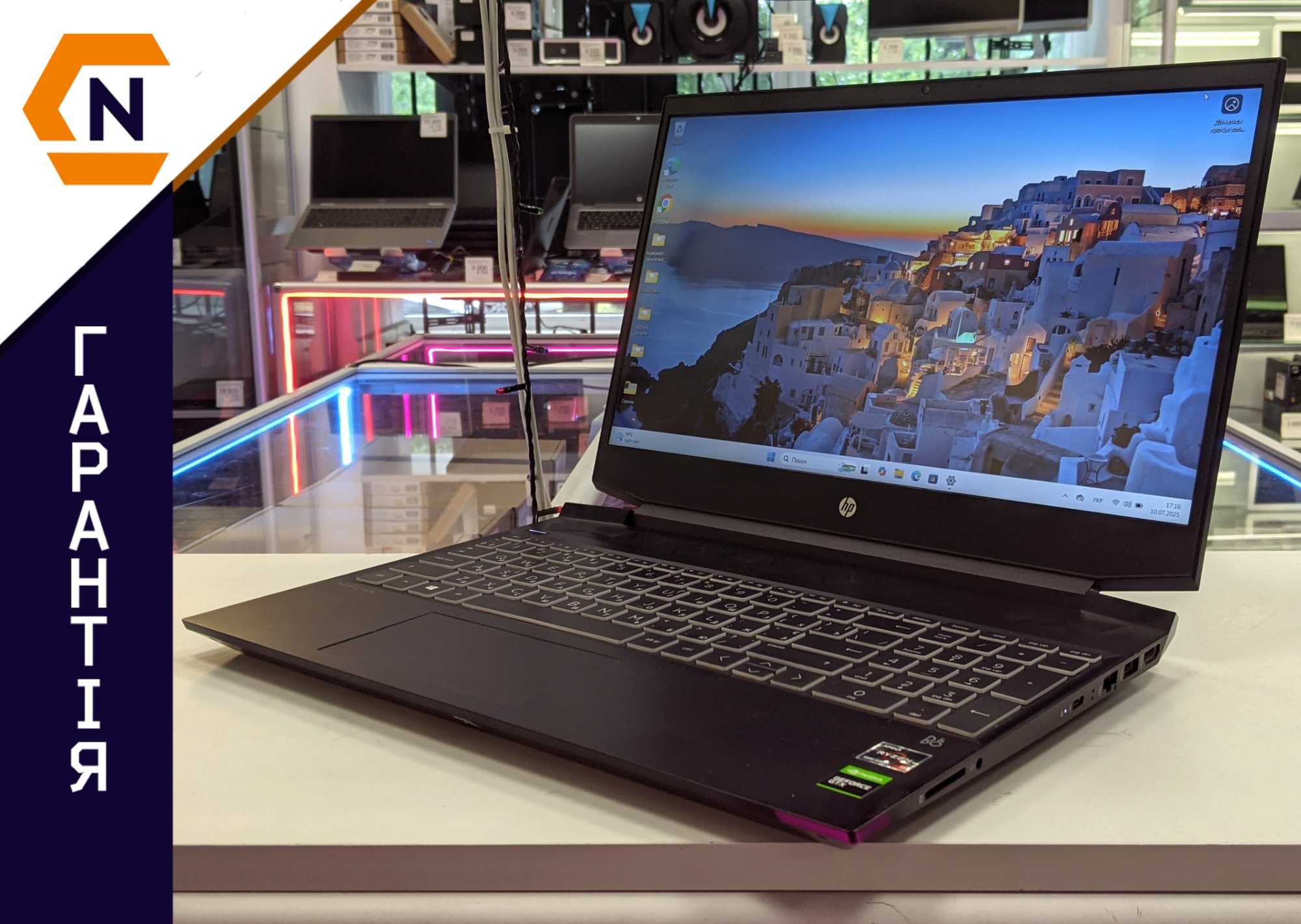 HP Pavilion Gaming 15-EC/Ryzen 5 5600H/GTX 1650/16GB/SSD 240GB/HDD 1TB